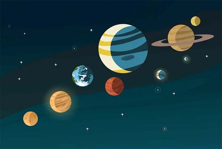 Como não existem telescópios potentes o bastante para enxergar o que há na superfície de Éris, as pesquisas dependem do acontecimento de um evento astronômico raro. Reprodução: Flipar