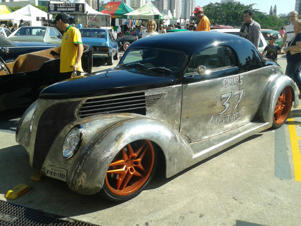 Cupê 1937 Rat Rod. Foto: Carlos Guimarães