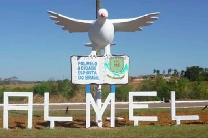 A cidade de Palmelo, que fica em Goiás, é o único município brasileiro no qual os adeptos do espiritismo são maioria, superando católicos e evangélicos. Reprodução: Flipar