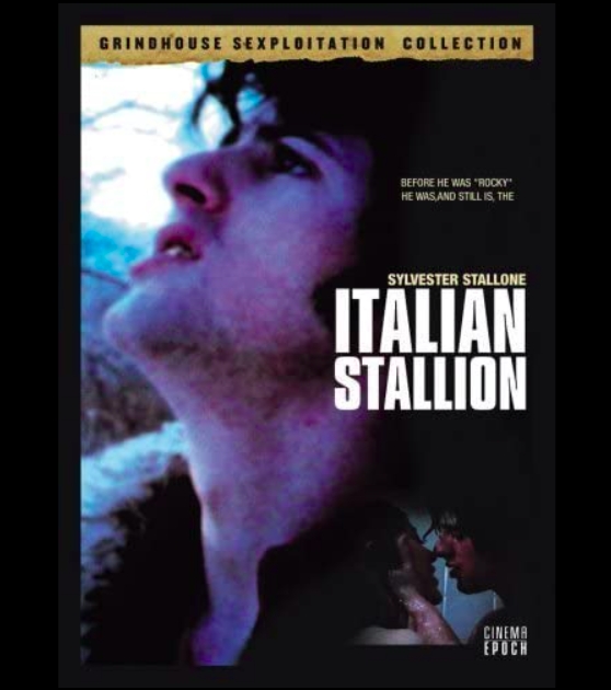 Depois que o ator explodiu em Hollywood, o filme mudou de nome e passou a se chamar “The Italian Stallion” (“O Garanhão Italiano”), apelido do personagem no filme “Rocky: Um Lutador”, de 1976. Reprodução: Flipar