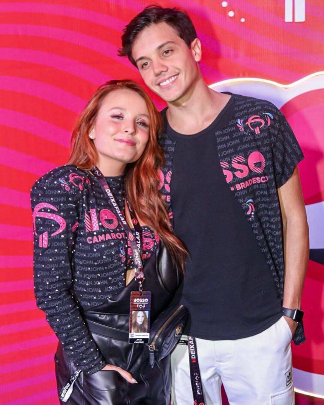 Larissa Manoela e Leo Cidade. Foto: Reprodução/Instagram