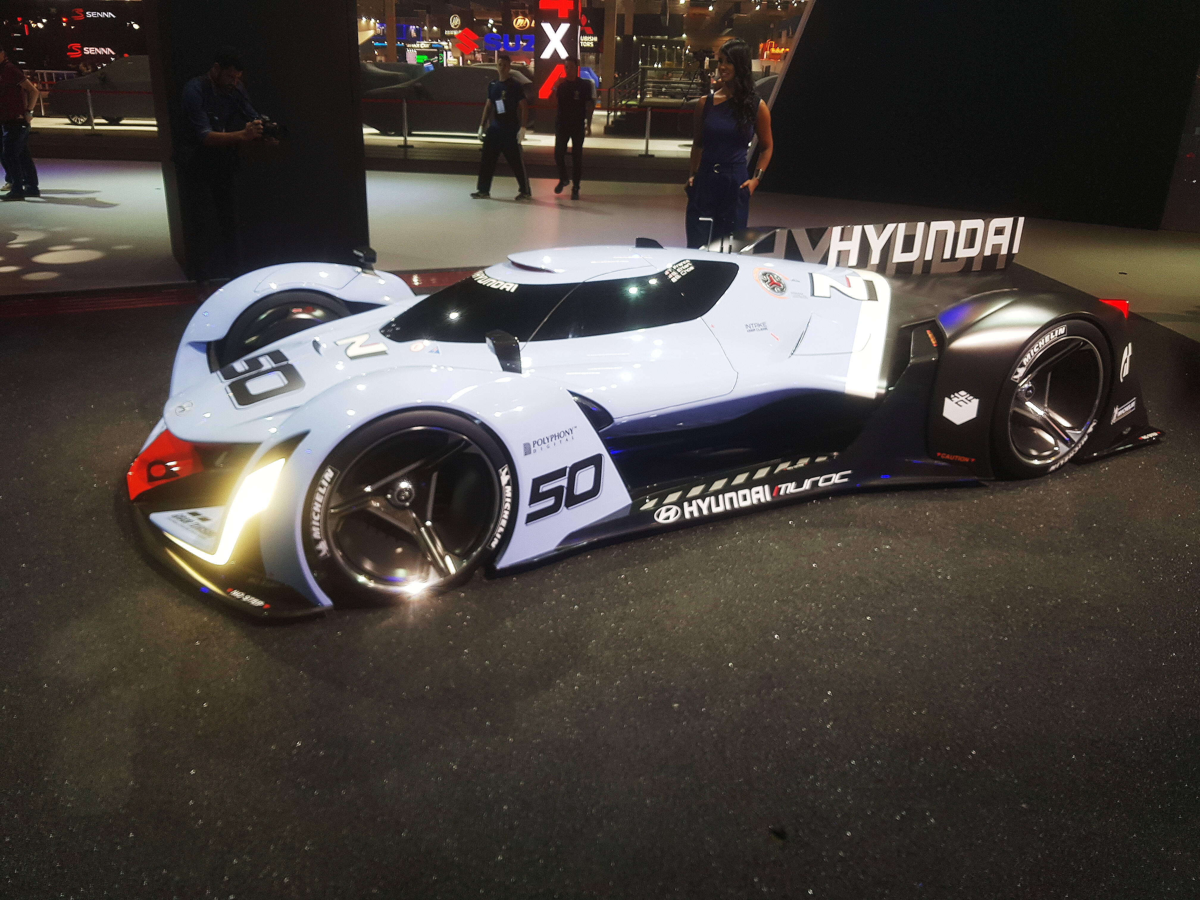 O protótipo N2015 Vision Gran Turismo também está exposto no Salão do Automóvel 2018. Foto: Caue Lira/iG