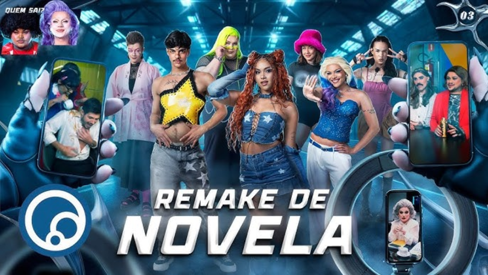 "Corrida das Blogueiras". Foto: Reprodução/ YouTube - Dia TV/ Diva Depressão