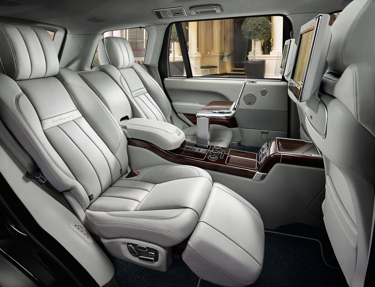 Range Rover SVAutobiography LWB. Foto: Divulgação