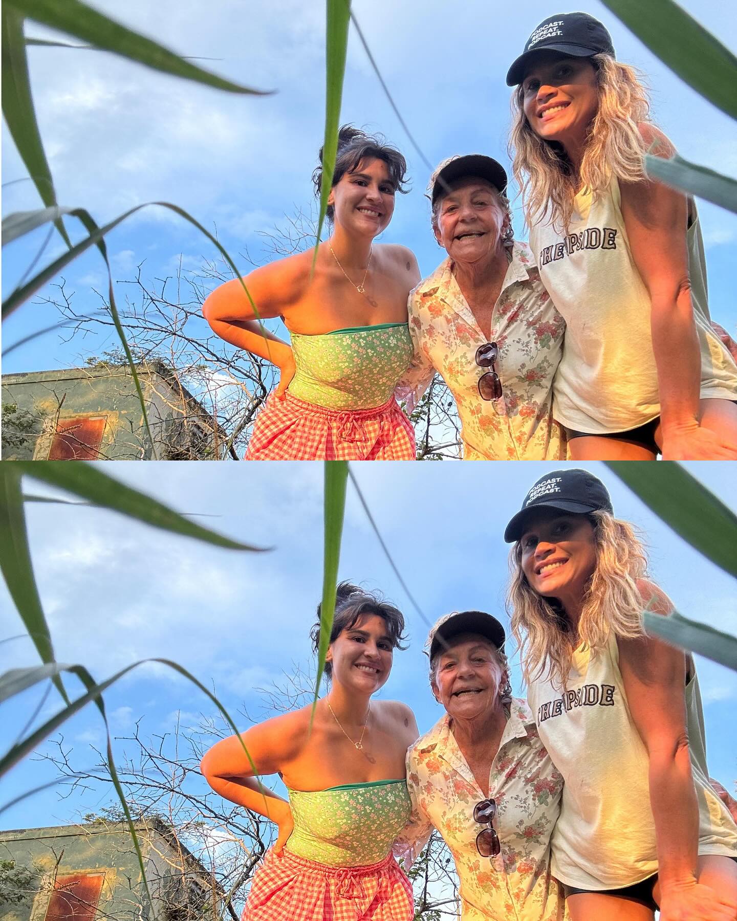 Flávia Alessandra passou o dia com Otaviano Costa, as duas filhas e mais amigos e familiares.. Foto: Instagram/@flaviaalessandra