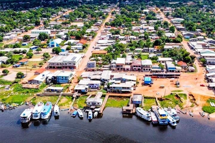 Uruará (PA) - 41,26 pontos -  Enfrenta altas taxas de desmatamento e conflitos fundiários. Infraestrutura de saúde e educação é deficiente. Economia depende majoritariamente da agricultura, mas com pouca valorização. Reprodução: Flipar
