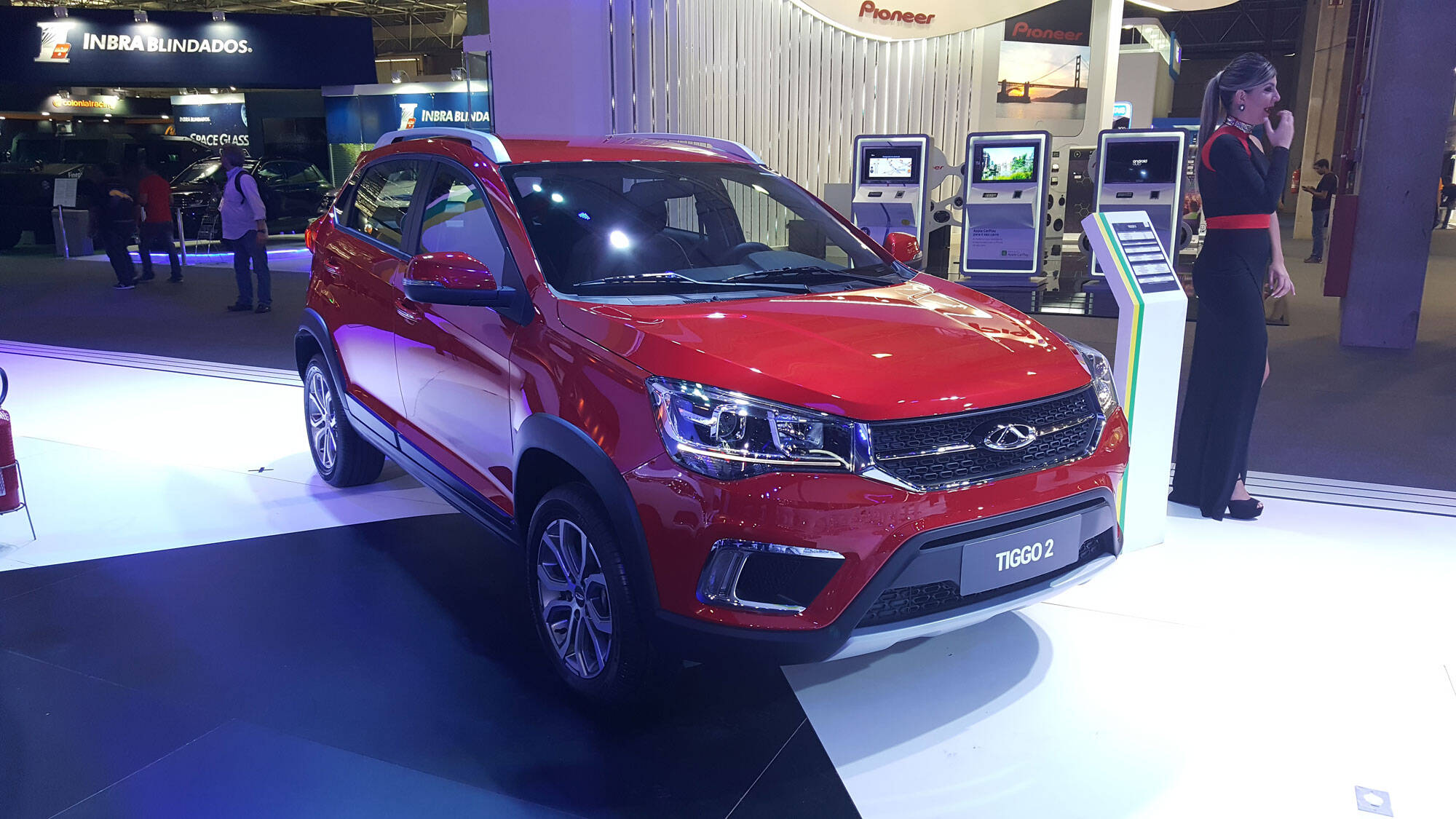 Chery Tiggo 2. Foto: Nicolas Tavares/iG Carros