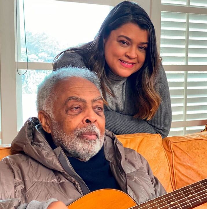 Gilberto Gil e Preta Gil Reprodução: Instagram