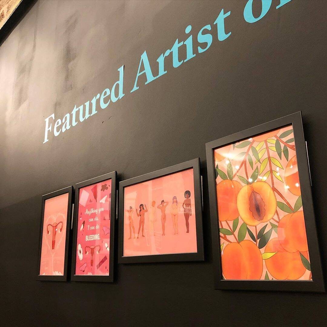 Exposição ficará até 16 de fevereiro de 2020 no Camden Market, em Londres. Foto: Reprodução/ instagram @bryony_jameson