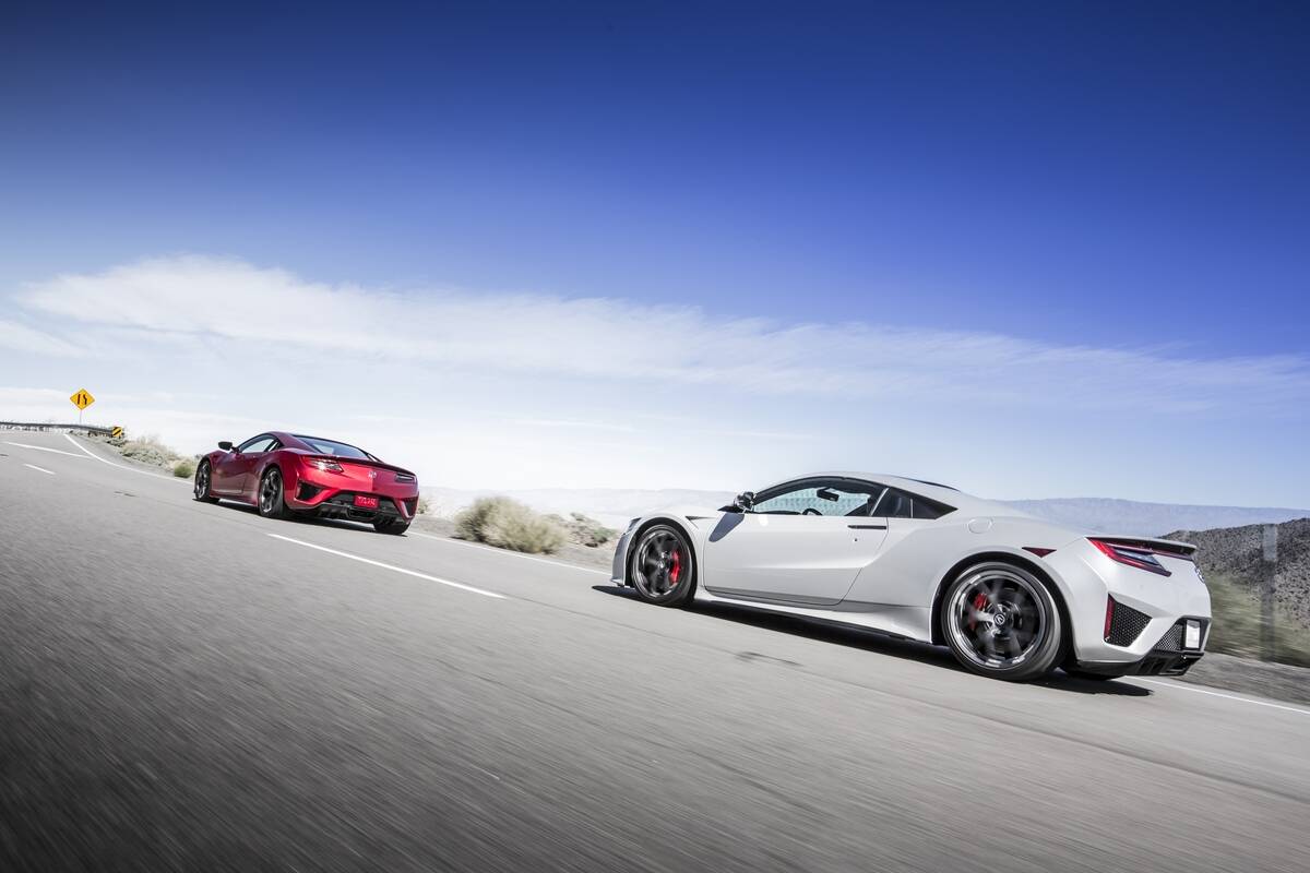Acura NSX. Foto: Divulgação