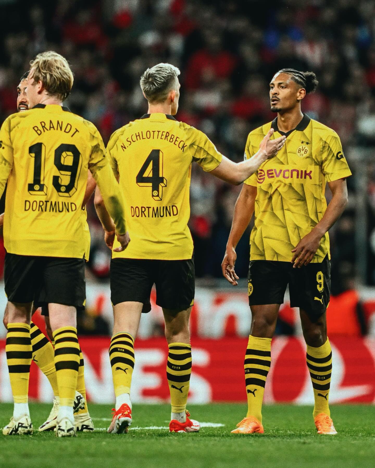 Atlético de Madrid x Borussia Dortmund Reprodução/Instagram