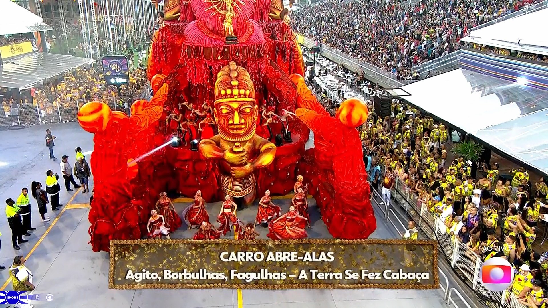 Carnaval de SP: Acadêmicos do Tucuruvi Reprodução/Globo
