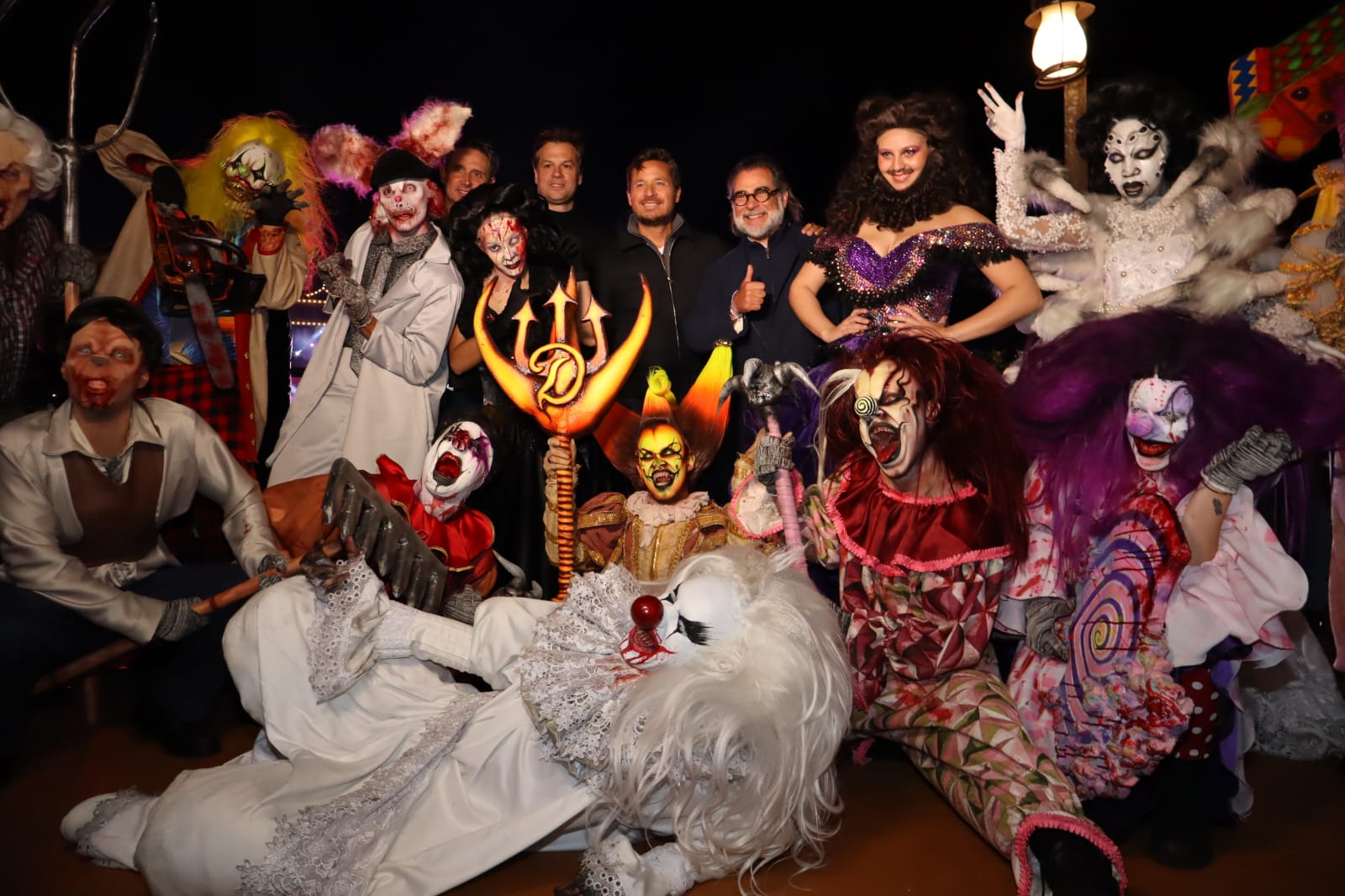 Personagens mais horripilantes do Circo dos Horrores no Hopi Hari. Foto: Pedro H. Lopes