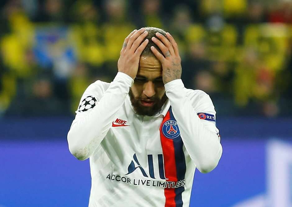 Neymar, do PSG. Foto: L'Equipe / Reprodução