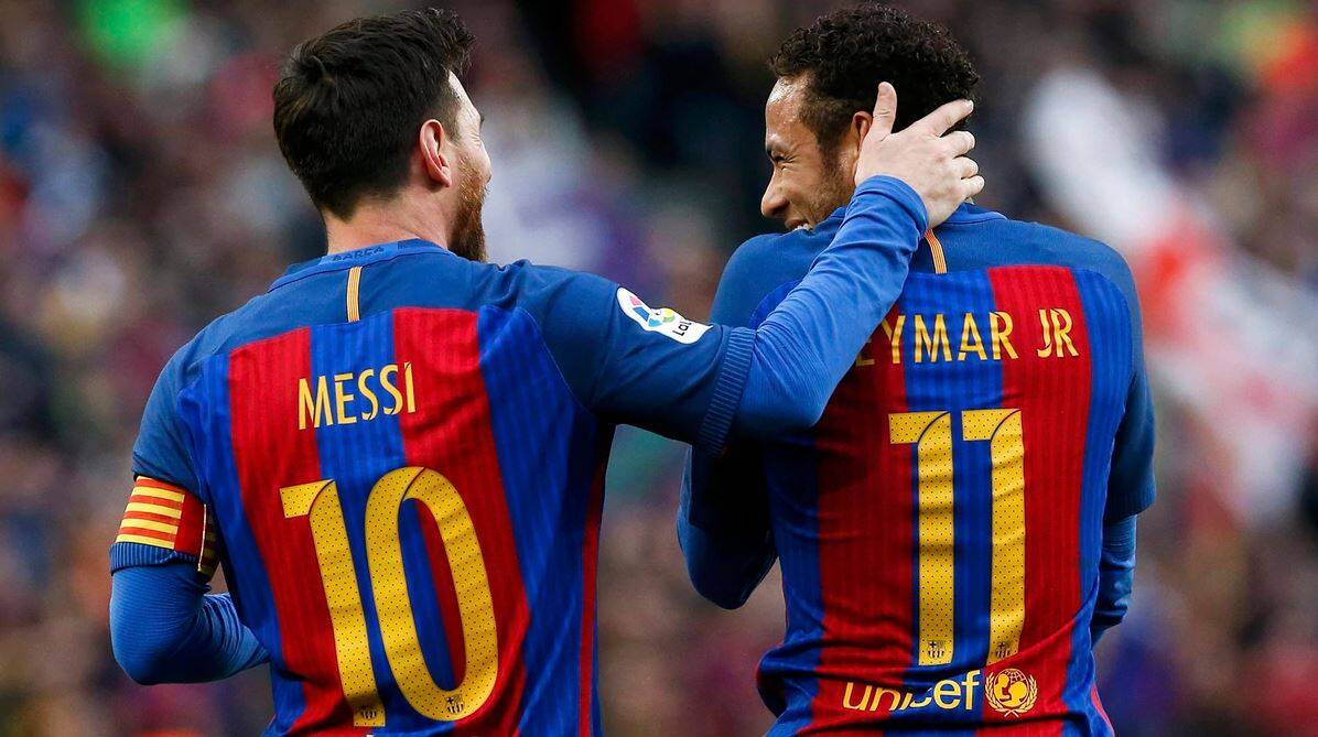 Messi quer Neymar no Barcelona novamente. Foto: MUNDO DEPORTIVO/REPRODUÇÃO 