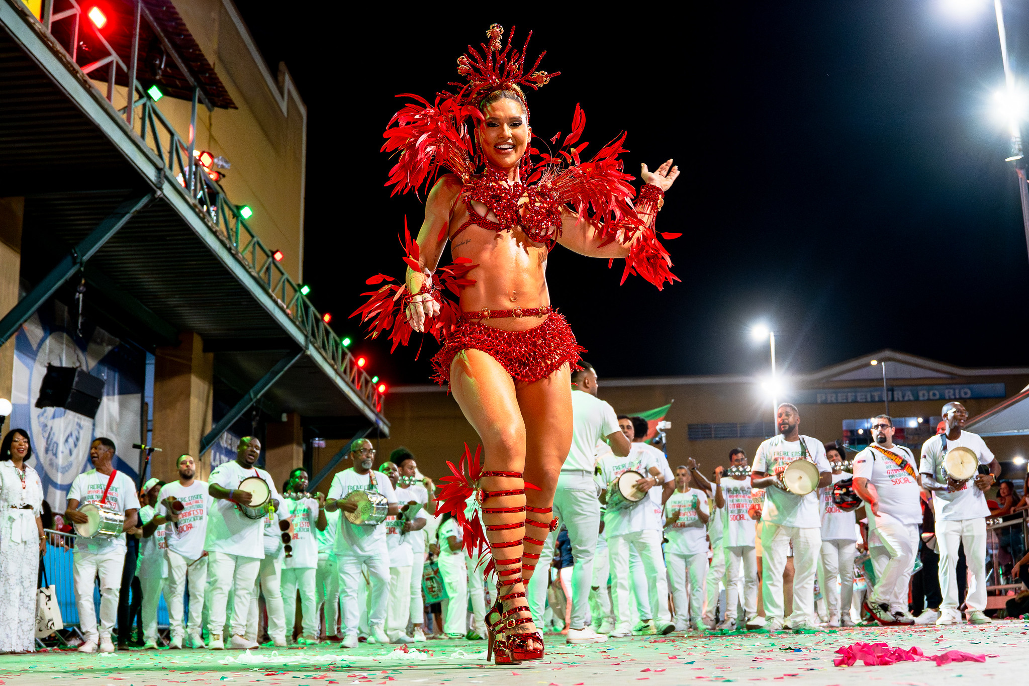 Rainha de Bateria da Grande Rio, Virgínia Fonseca. Foto: Divulgação / Liesa Rio Carnaval 2026