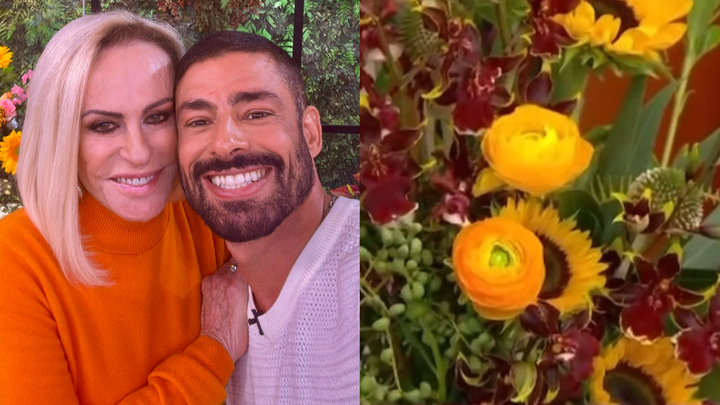 Cauã Reymond e Ana Maria Braga. Foto: Reprodução: Instagram/@cauareymond e TV Globo