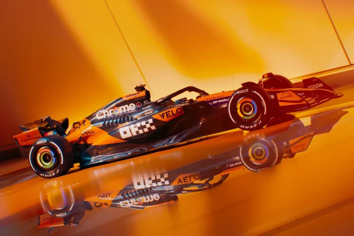 Carro da McLaren para 2025. Foto: Divulgação