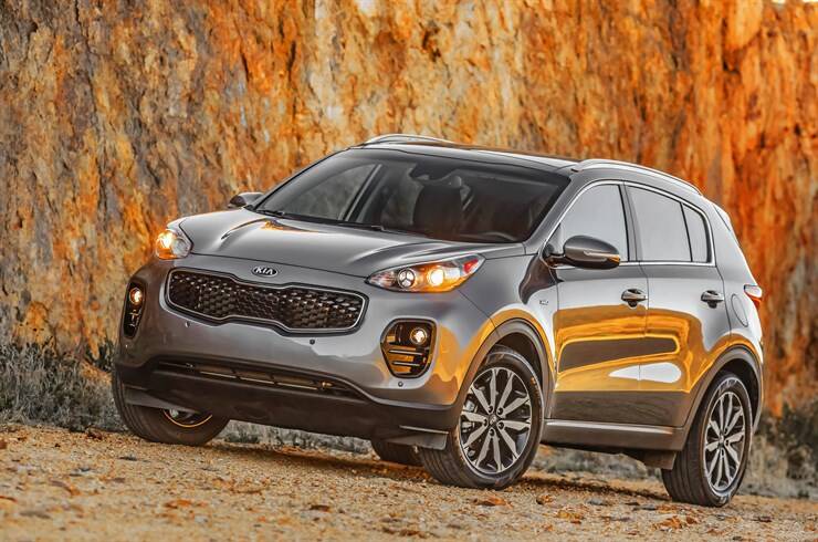 Kia Sportage 2017. Foto: Divulgação/Kia