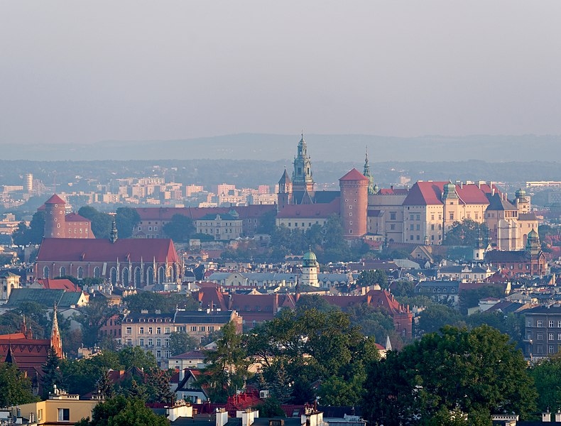 Cracóvia, na Polônia - classificação do ar: insalubre. 
 Reprodução: Flipar