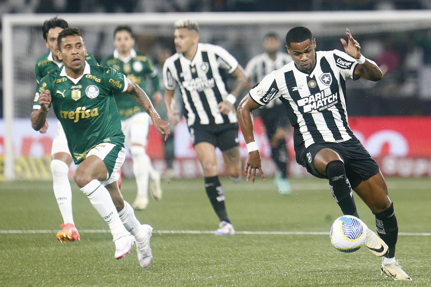 Botafogo x Palmeiras (Foto: Vítor Silva/Botafogo)