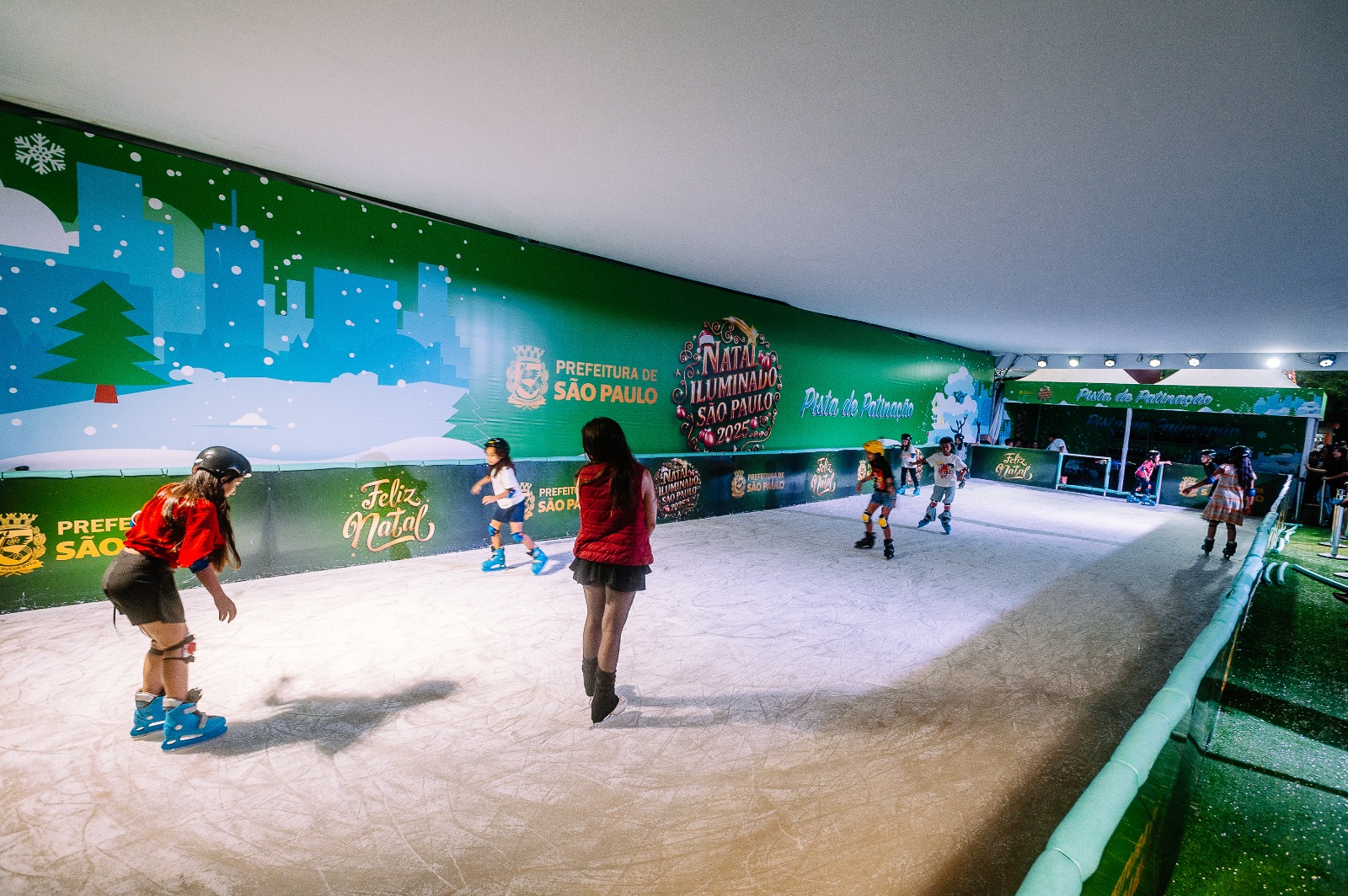 Decoração de Natal em São Paulo (SP). Foto: Divulgação - Prefeitura de São Paulo (SP)