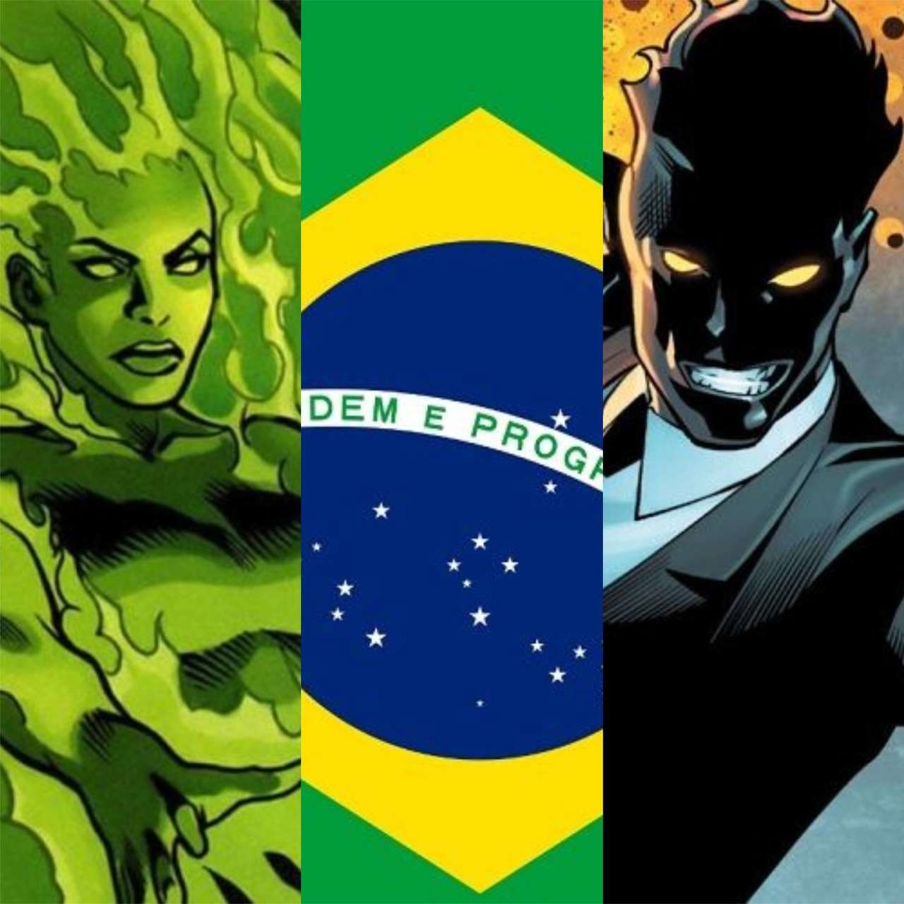 Você sabia que existem heróis e vilões da Marvel e da DC que são brasileiros? Confira nesta galeria quais são os principais nomes e quais são suas características principais. Reprodução: Flipar