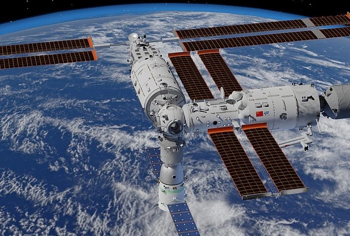 Os líderes chineses originalmente disseram que a estação Tiangong operaria por 10 anos. Contudo, durante o Congresso Internacional de Astronáutica, eles sinalizaram que esse prazo pode se estender para 15 anos ou até mais. Reprodução: Flipar