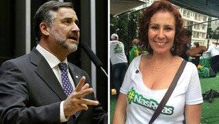 Em 2017 Zambelli acusou o petista Paulo Pimenta de roubo e ele lhe respondeu com voz de prisão. Ela foi levada até a delegacia do Congresso, mas ele não prestou queixa. Foto: Reprodução