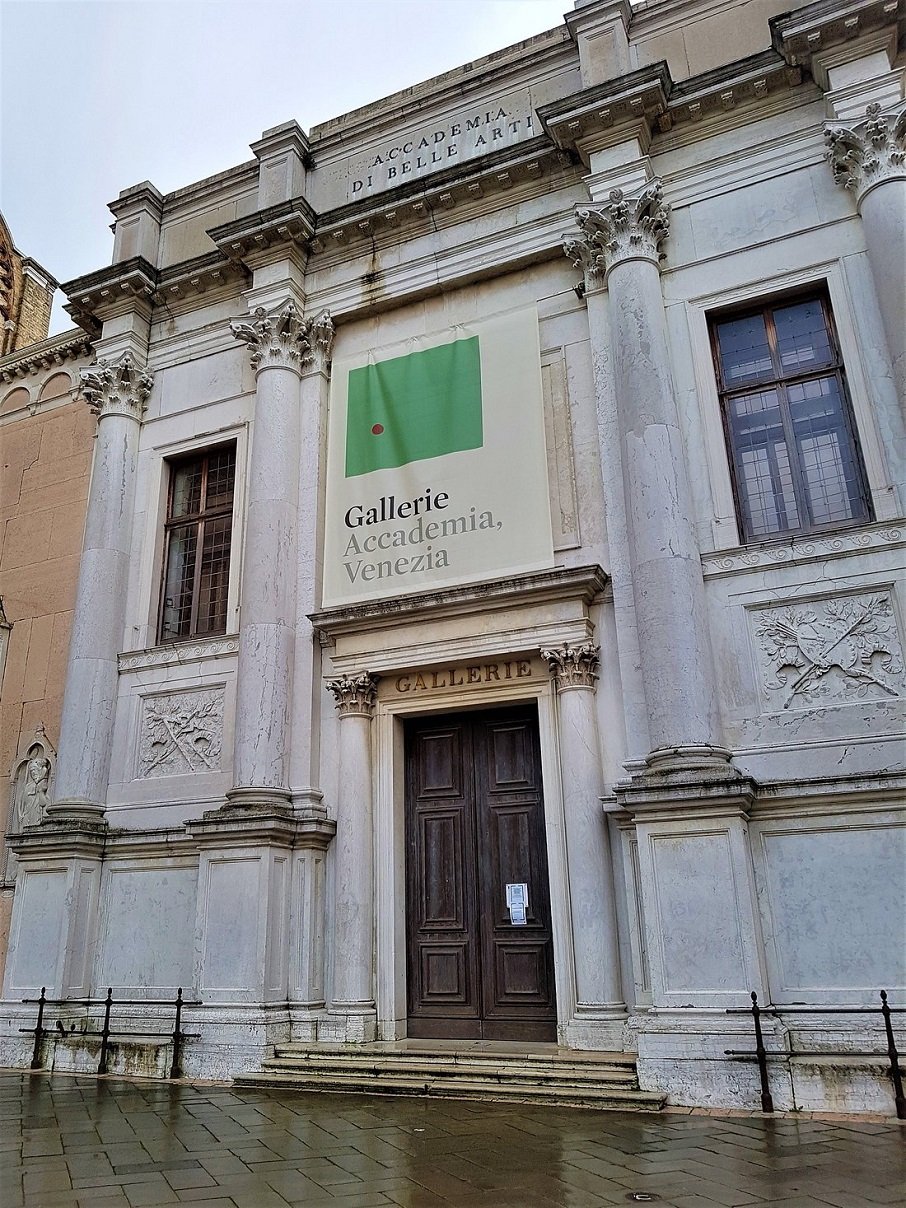 Fachada da Galleria dell’Academia, em Veneza, na Itália.. Foto: TripAdvisor