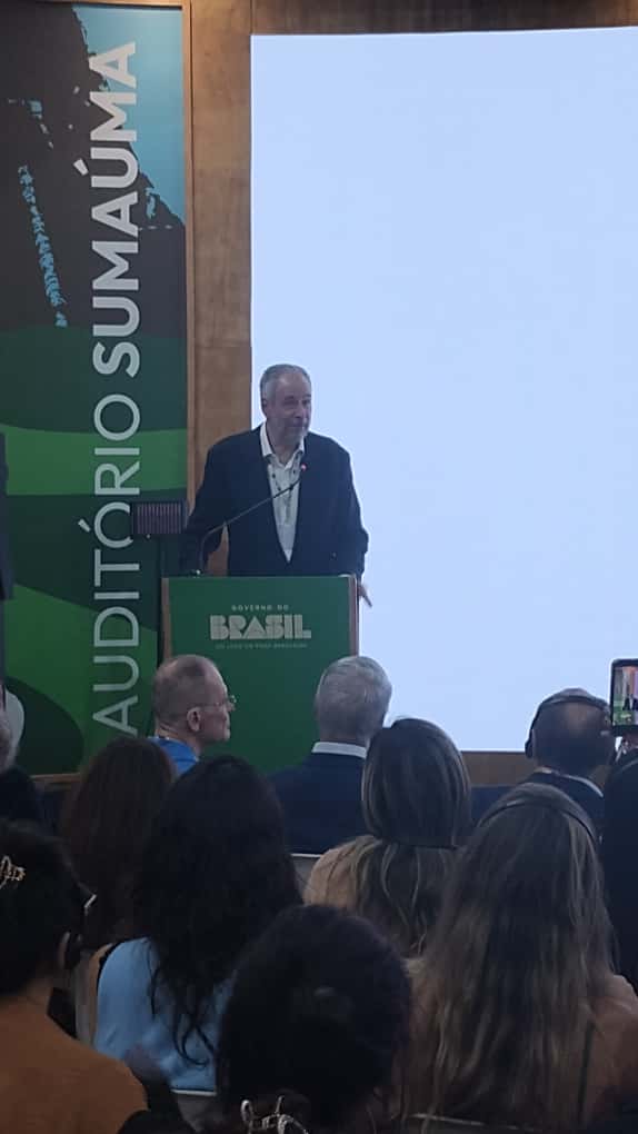 Presidente da COP30. Foto: Michelle Valente/enviada especial do Portal iG