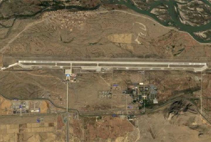 4º - O sítio de Shigatse Peace fica no Tibete, região autônoma da China, uma das áreas mais altas e de mais difícil acesso no mundo. Isso exige uma pista longa. São 5.000 metros. Reprodução: Flipar