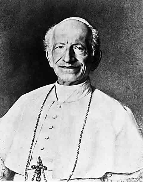 O papado de Leão XIII foi o quarto mais longo da história (25 anos e 150 dias) e ele foi o segundo mais longevo a liderar a Igreja Católica - morreu aos 93 anos.
 Reprodução: Flipar