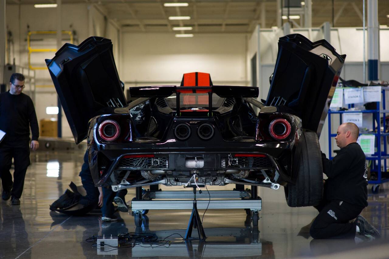 Ford GT. Foto: Divulgação