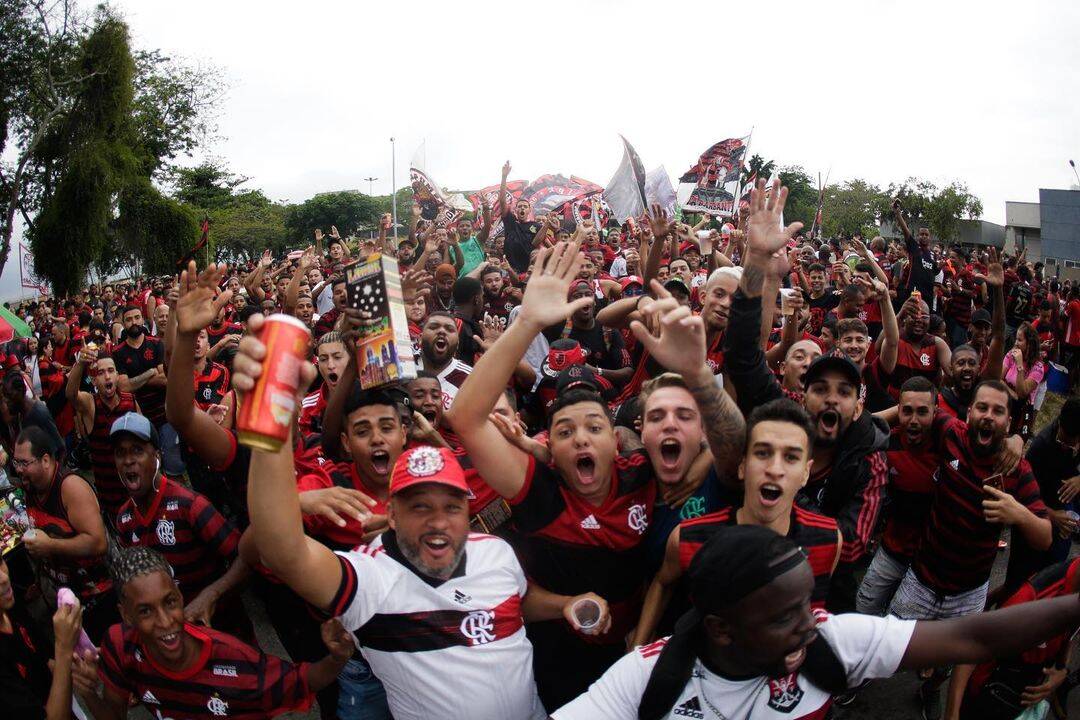 Torcida do Flamengo. Foto: Gilvan de Souza/Flamengo