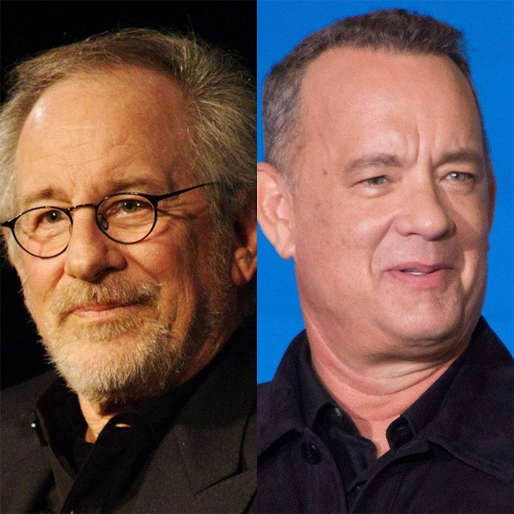 Steven Spielberg e Tom Hanks Reprodução: Flipar