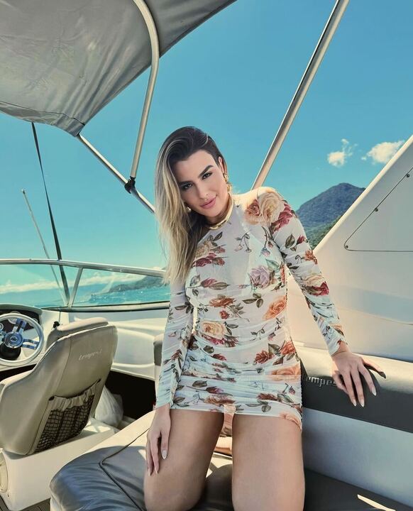 Fernanda Keulla dividiu momentos da viagem para Ilha Bela nesta terça (02) Reprodução/Instagram - 02.04.2024