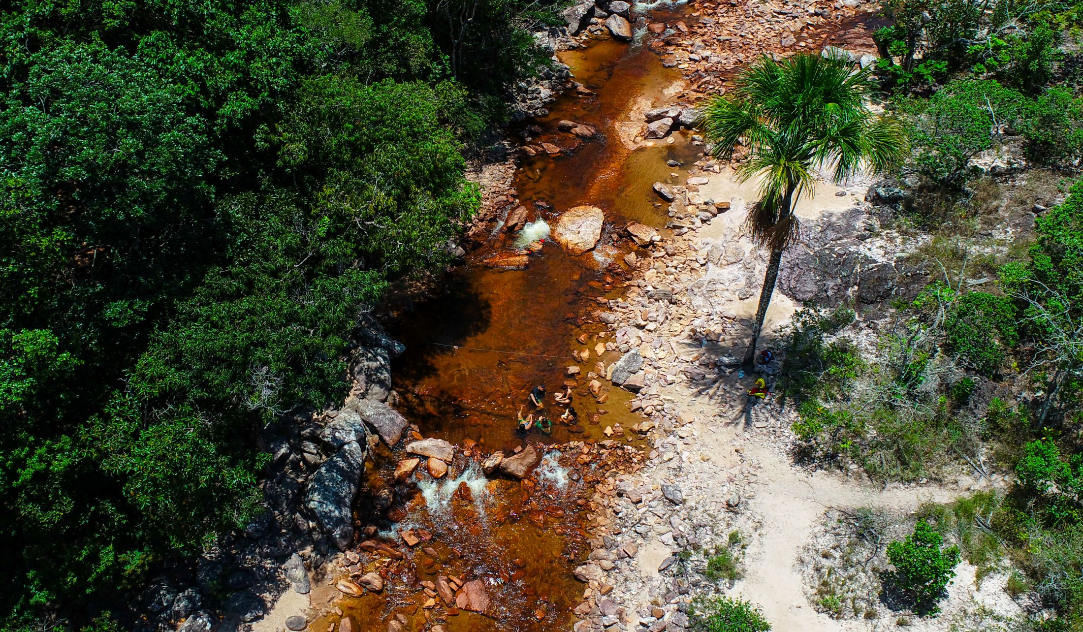 Rio Amajarí Serra do Tepequém (RR). Foto: Divulgação / Secom Roraima