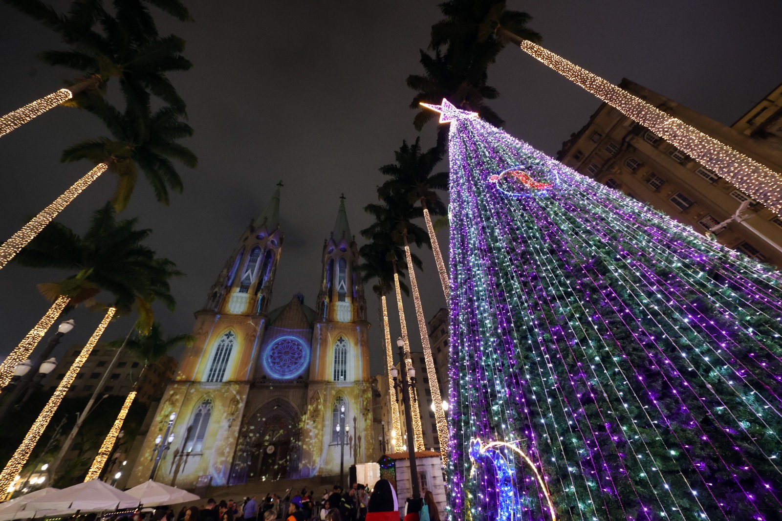 Decoração de Natal em São Paulo (SP). Foto: Divulgação - Prefeitura de São Paulo (SP)