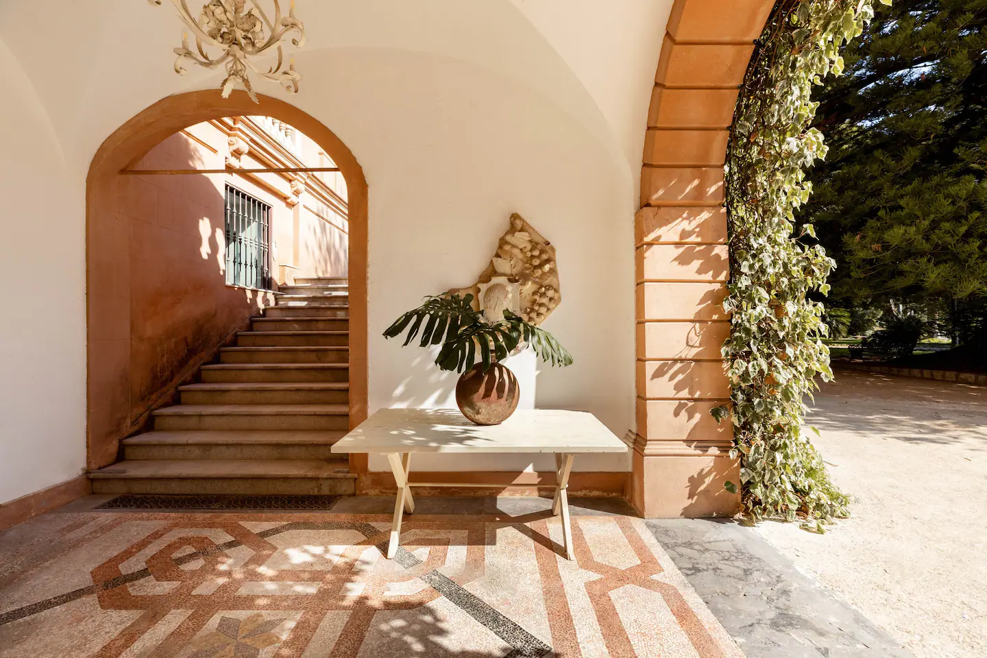 Villa Tasca, construção luxuosa vista em 'The White Lotus'. Foto: Divulgação/Airbnb 