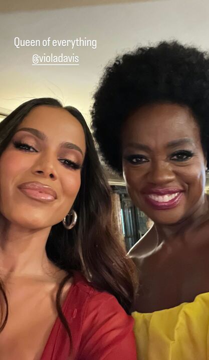 Anitta e Viola Davis Reprodução: Instagram