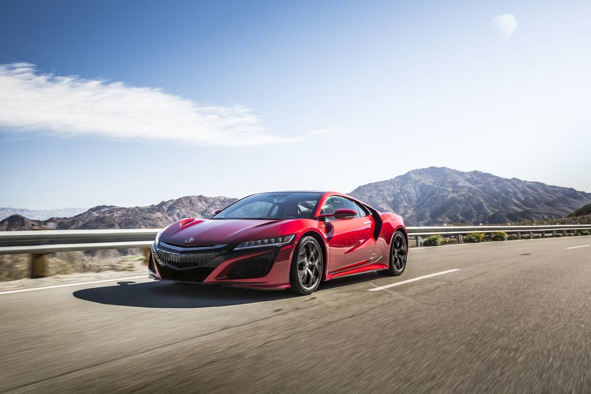 Acura NSX. Foto: Divulgação
