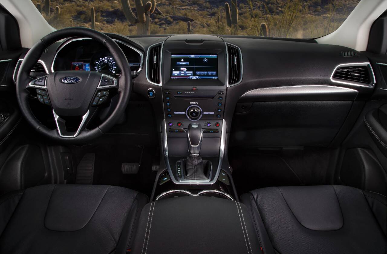 Ford Edge 2017. Foto: Divulgação