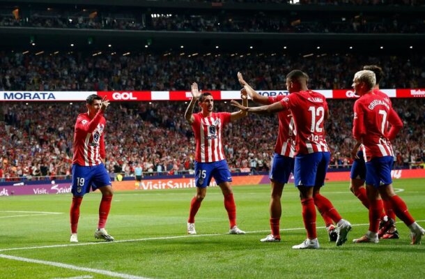 13º Atlético de Madrid (Espanha): 58.857 torcedores. Foto: Divulgação/Atlético de Madrid Reprodução: Jogada10