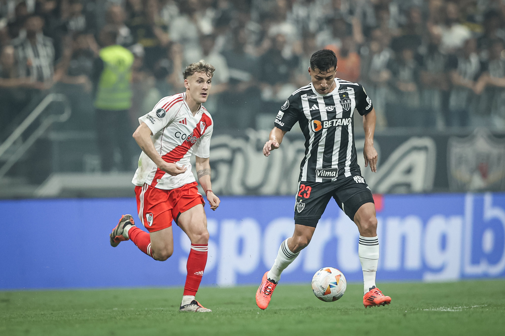 Atlético-MG x River Plate (Foto: Pedro Souza / Atlético)