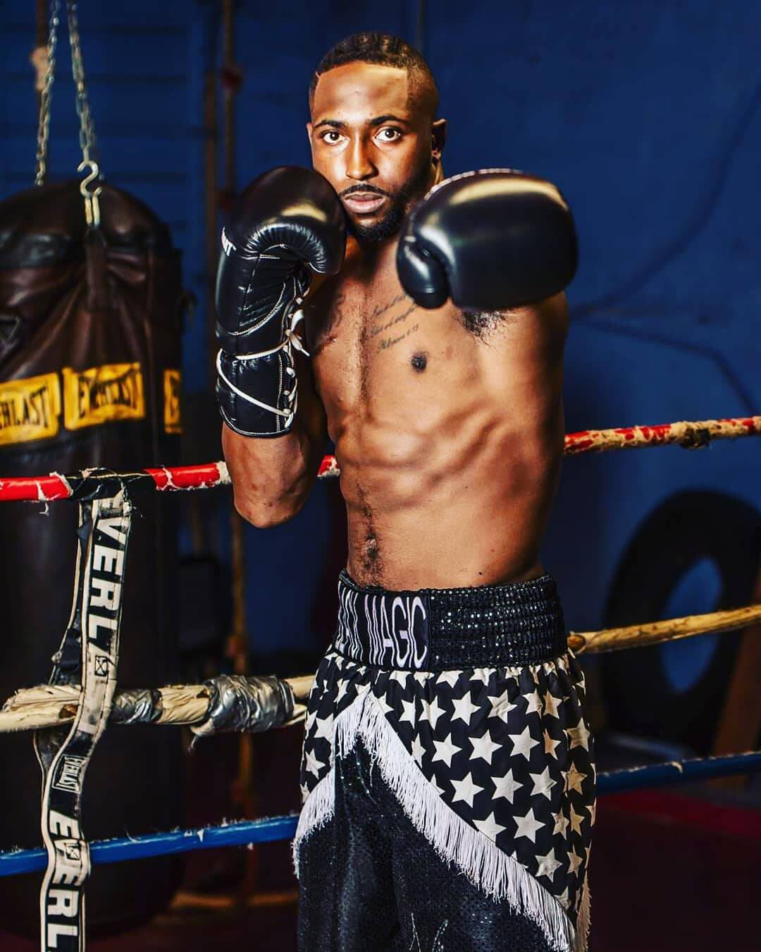 Boxeador. Foto: Instagram