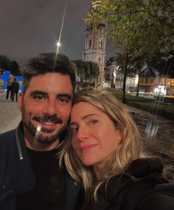 Leticia Spiller e Franclim Mendes. Foto: Reprodução: Instagram/@arealspiller