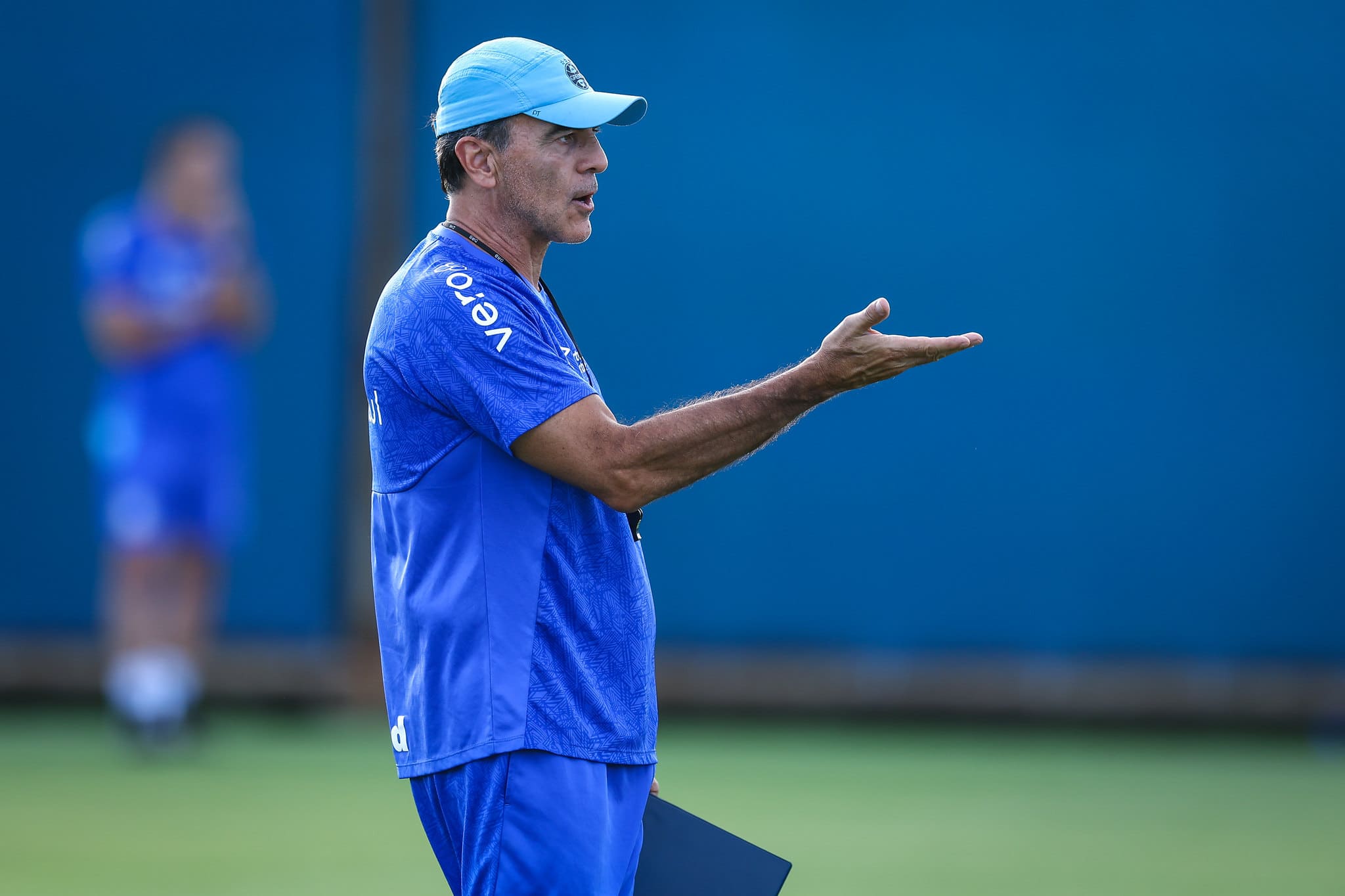 Gustavo Quinteros. Foto: LUCAS UEBEL/ GRÊMIO FBPA