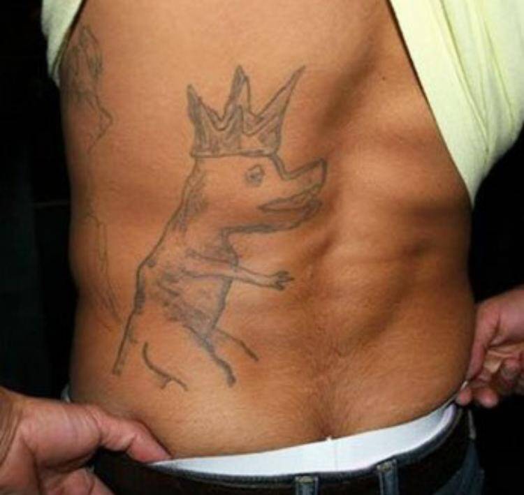 As imagens foram compartilhadas no Twitter @tattooruim. Foto: Reprodução/Twitter