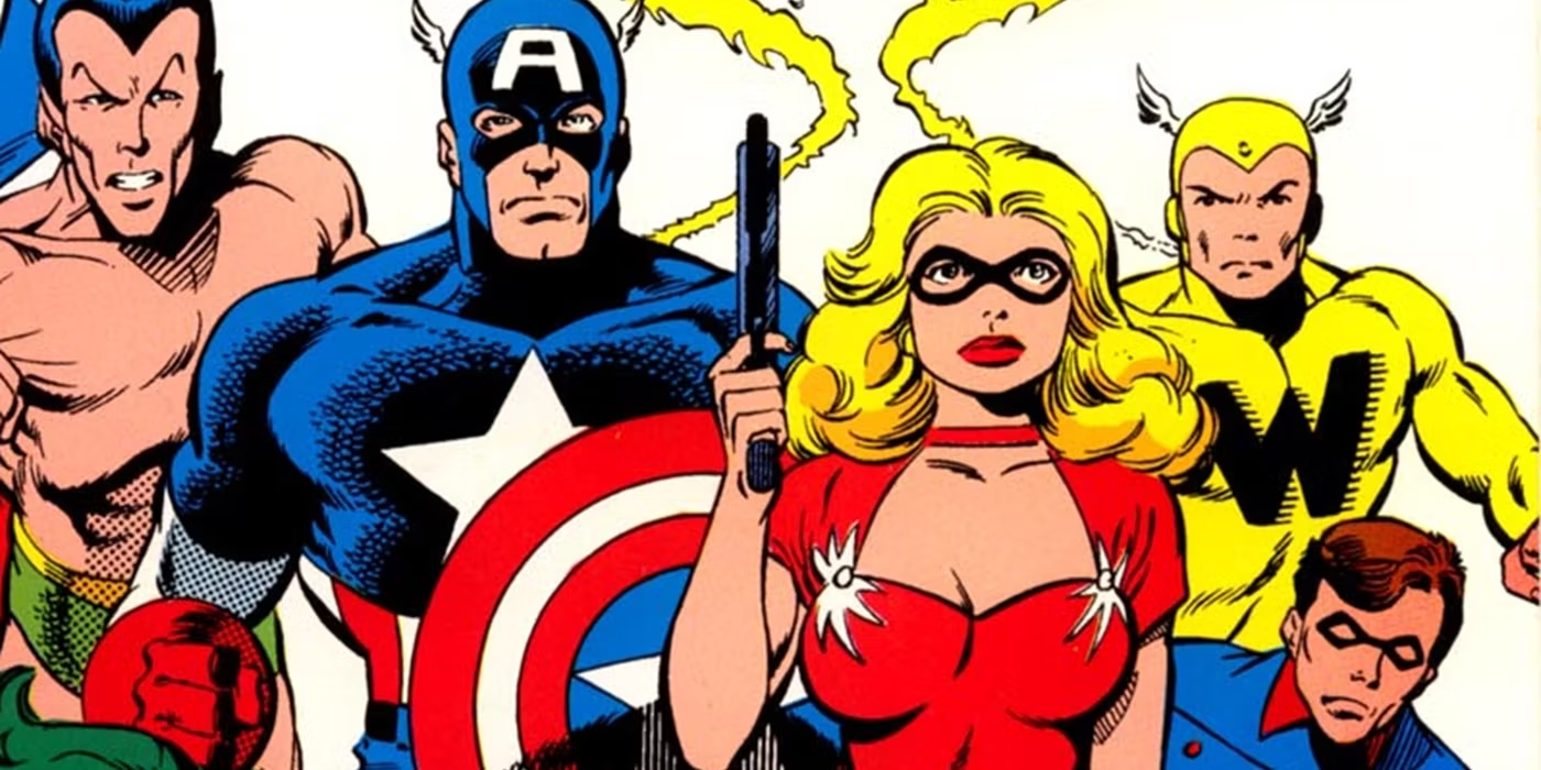 Blonde Phantom é uma heroína dos quadrinhos da Marvel Reprodução